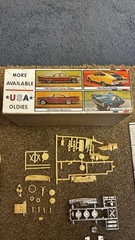 JO-HAN 1/25 ’61 OLDSMOBILE F-85 STATION WAGON MODEL KIT UNBUILT C-4661 READ