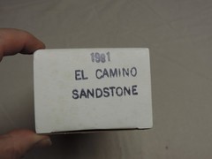 1981 Chevrolet El Camino 1/25 AMT dealer promo car brown sandstone box RZ