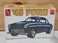 Original Vintage AMT T290 ’49 Ford Custom Coupe 🔥 SEALED