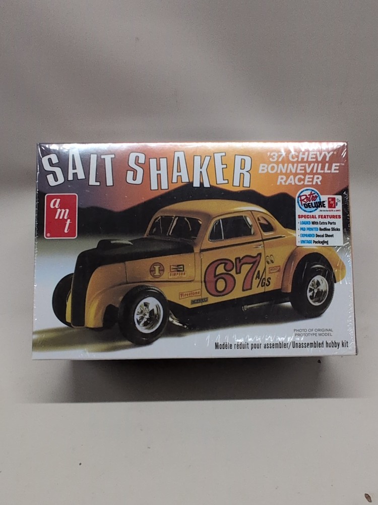 AMT 1/25 1937 Chevy Coupe Salt Shaker Model Kit Hot Rod Custom AMT1266 Sealed
