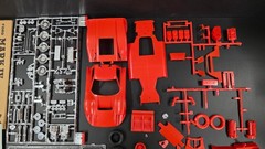 MPC FORD MARK IV & TRAILER VAN THE WINNER AT LEMANS 1/25 T19
