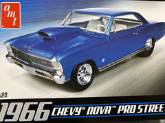 Model Car Parts – AMT 1966 Chevy Nova Pro Street interior parts ONLY 1/25