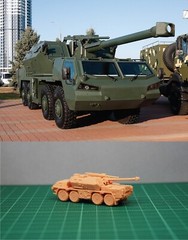 1/144 Czech DANA-M2 152mm SPG (fine detail) Resin Kit