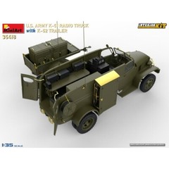 Miniart #35418 1/35 US ARMY K-51 Radio Truck w/K-52 Trailer – Interior Kit