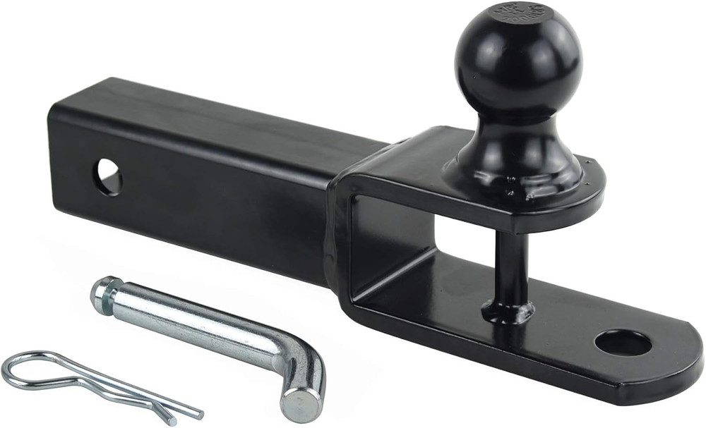 3 in 1 ATV/UTV Towing Hitch Receiver 64208 Ball Mount Adapter with 1 7/8 Inch Ba