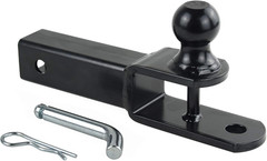 3 in 1 ATV/UTV Towing Hitch Receiver 64208 Ball Mount Adapter with 1 7/8 Inch Ba
