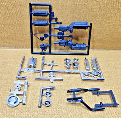 1972 Chevy Nova SS 454 ci ENGINE w UPGRADES 1/25 scale NEW Model Kit PARTS AMT