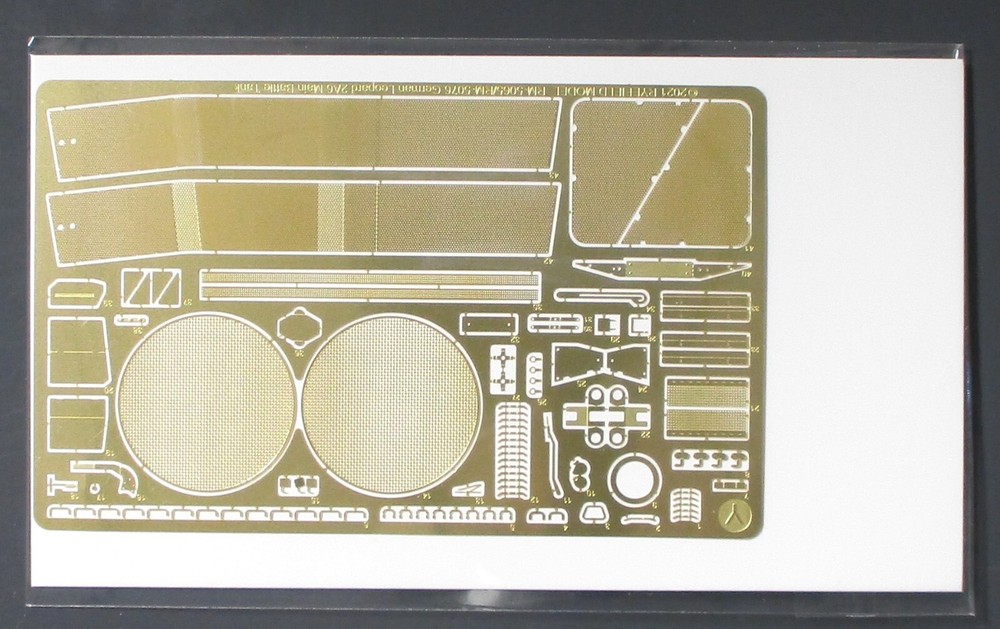 Rye Field 1/35 Scale Leopard 2A6 – PE Parts from Kit No. 5065