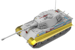 RYE 5146B 1/35 Sd.Kfz.182 Tiger King w/Full Interior,2105 Upgrades &2091 Skirts