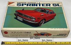 Nichimo 1/20 Toyota Corolla Sprinter SL Vintage Motorized Kit Unassembled