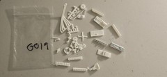 MODEL CAR INLINE 6 CYLINDER ENGINE GO19