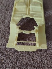 Vintage AMT 1970 Chevelle Ss 454 Chassis Model Car Part 1/25