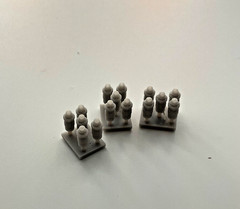 1/25 Scale Custom Ignition Coils 15pc Set High Detail Resin Engine Bay Parts