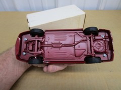 1990 Chevrolet Beretta GTZ 1/25 AMT ERTL dealer promo car Maroon box RZ model