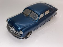 ERROR AMT 1949 Ford Custom Sedan 1/25 Wind-up Promo BAYVIEW BLUE POLY w/SWIRLS