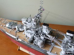 Prince of wales battle cruiser Ship paper Model Do It Yourself DIY 1:200