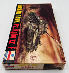 Vintage ESCI 8003 Pz.Kpfw. II Ausf. F German Tank WWII 1:72 Scale Model Kit New