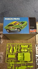 MONOGRAM 1/24 TOM DANIEL POISON PINTO MODEL KIT ORIGINAL 1971 ISSUE UNBUILT MINT