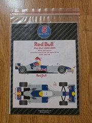 1/20th Red Five Conversion Decal for Jaguar R5 / Red Bull RB1 Winter Test 2004-5