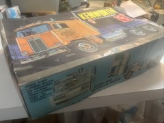 VTG AMT Original 1975 Rlse Kenworth K-123 Cabover Tractor 1/25 Model Kit # T-520