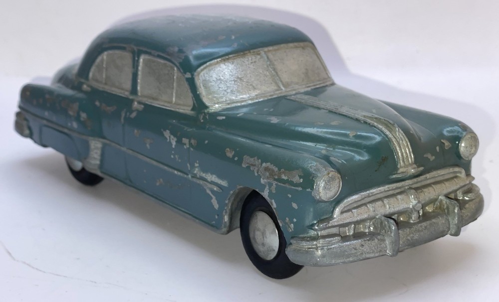 1949 Pontiac Chieftain 4Dr Sdn Promo 1/25 Nat’l Prod Banthrico Sheffield Gray