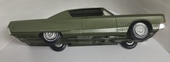 RARE Vintage 1968 Chrysler 300 H.T. 2 Door Dealer Promo Model Car Meadow Green