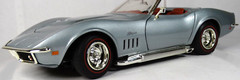 Chevy 1 Corvette Stingray Race Car Built Model 12 55 57 1957 1969 1970 1971 24