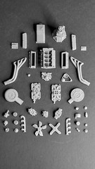 FORD SMALL BLOCK V8 260 289 302 351 – 3D 8 12 18 24 Tamiya Revell Monogram AMT