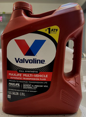 Valvoline Multi-Vehicle (ATF) Full Synthetic Automatic Transmission Fluid 1 GA,