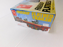 AMT Fruehauf Flatbed Trailer 1/25 Scale Model Kit # 617 Sealed