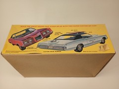 MPC 1969 Grand Prix # 2169-200 Empty Box W Bag Only Vintage Nice