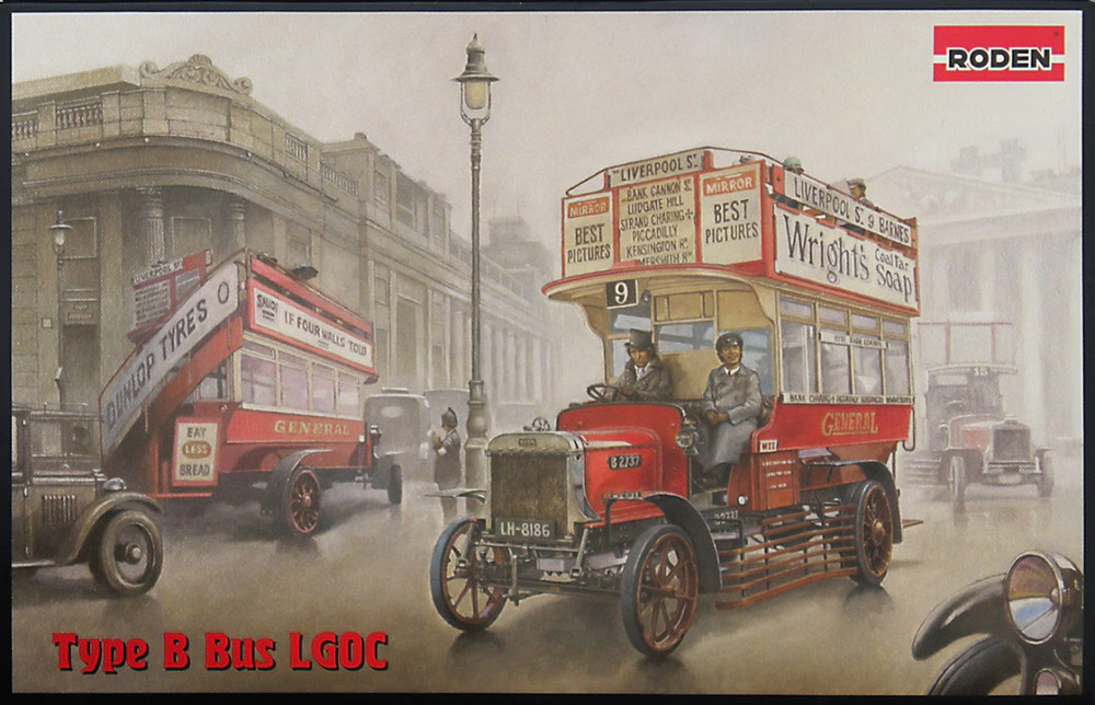 Roden 739 Type B Bus LGOC 1/72