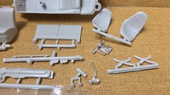 1950 Ford Convertible COMPLETE INTERIOR & UPGRADES 1:25 AMT NEW Model PARTS