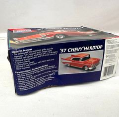 Monogram 1995 Issue- 1957 Chevy Hardtop 1/24 Plastic Model Kit #2225 Sealed Bags