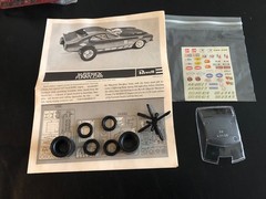 Rare Revell Ford Maverick Funny Car 1/25 Scale Kit, Complete and Unbuilt
