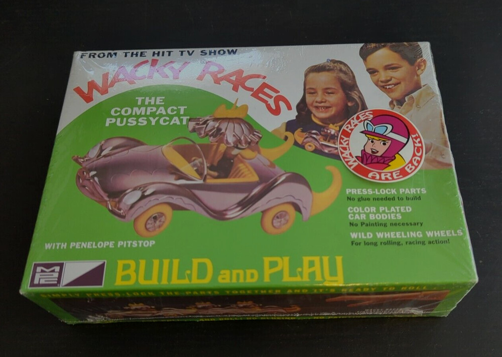 MPC 1/32 Wacky Races Compact Pussycat SNAP MPC934 Plastic Models SNAP All