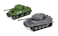 Airfix J6041 Tiger 1 Heavy Tank QUICKBUILD Plastic Model Kit Hobby Collectible