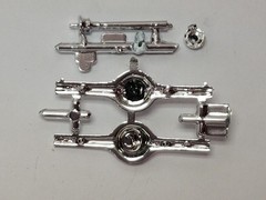 1933 Willys GASSER REAR AXLE / DIFFERENTIAL / DRIVESHAFT from AMT 1:25 Model Kit