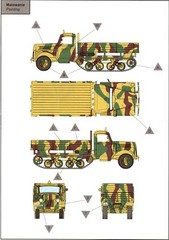 IBG Models 1/72 GERMAN V3000S / SSM MAULTIER HALFTRACK