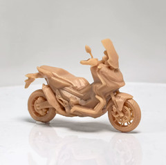1/64 Motorcycle Model X-ADV750 Garage Model Accessories Scene Not Colored 1pc