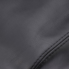 Black Leather Center Console Lid Armrest Cover Skin Replacement for Acura TL 200