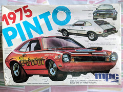 L@@K! **RARE **FACTORY-SEALED **ORIGINAL VINTAGE MPC 1975 PINTO KIT *SUPER C@@L!