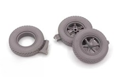 1/35 Resin German Sd.Kfz.7 8-Ton Half-Track Tires Model Kit GK Unassembled Unpai