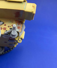 Tamiya 1/35 M2 Bradley Corrected Hull Mounts and shocks