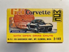 Vintage 1960’s MPC 1/25 ‘65 Corvette