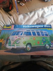Vintage Model Car Parts Lot AMT Revell VW Bus Projects Repair 1/24