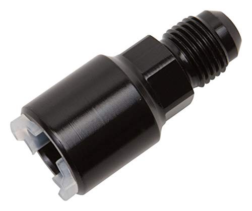Russell 640853 -6 AN Male to 3/8″ SAE Quick-Disconnect Female Push-On EFI