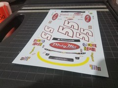2014 – 1:24 Scale Waterslide Decals – #5 Alex Bowman Dirty Mo Radio Nationwide
