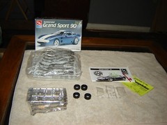AMT ERTL #6461 Model kit Guldstrand Grand Sport 90 Box open kit Sealed 1/25 1994