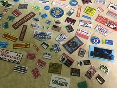 85 PRE-CUT Service GARAGE DIORMA SIGNS FOR 1:24 1:25 SCALE MODELS JUNKYARD
